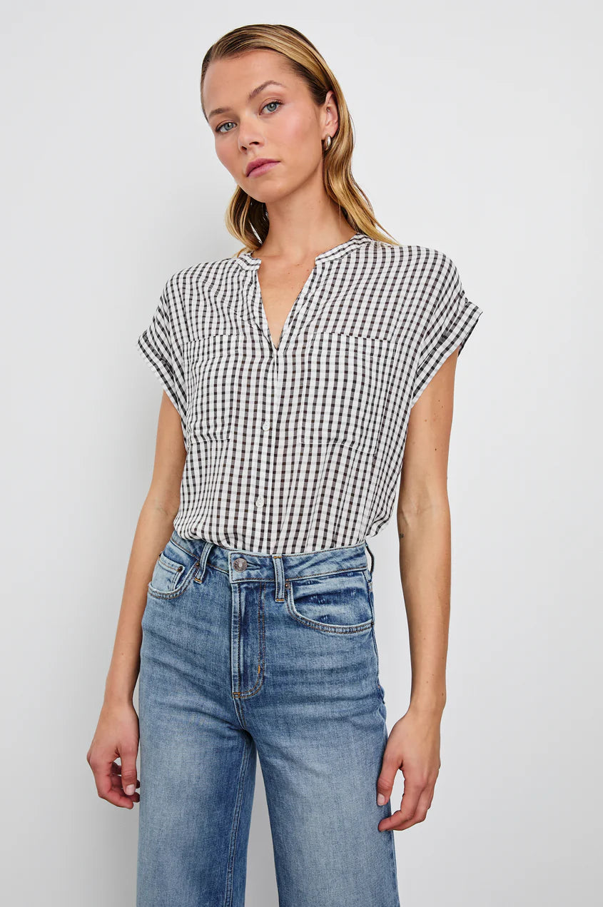 MEL GINGHAM TOP