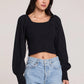 MARLEY CROPPED SWEATER S3426
