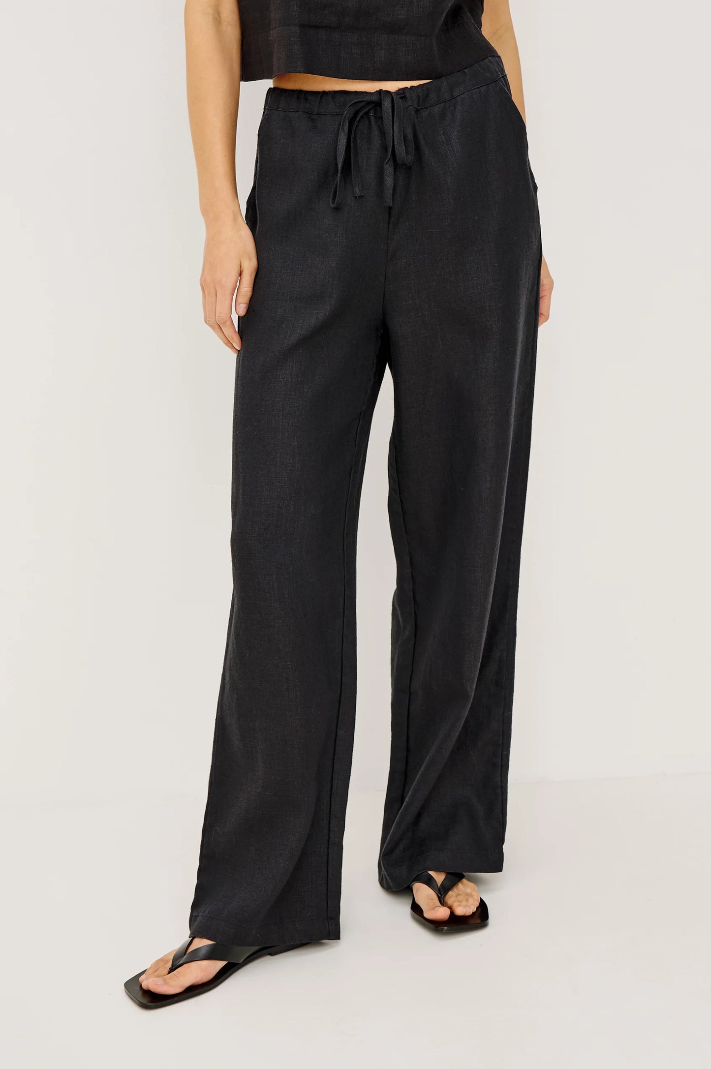 EMMIE LINEN PANT BY RAILS
