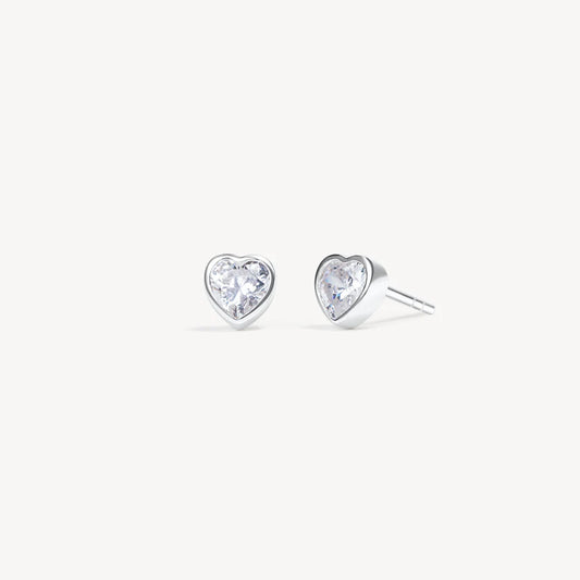 HILLBERG AND BERK ADORE BEZEL STUDS