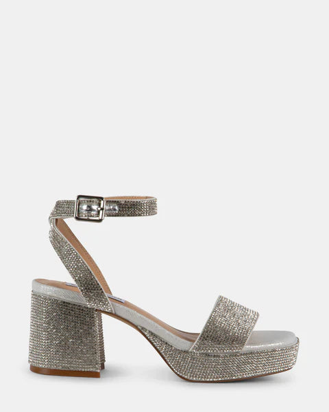 GENIAL PLATFORM RHINESTONE HEEL