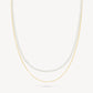 HILLBERG AND BERK DOUBLE LAYER PEARL NECKLACE