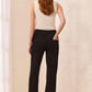 AUDREY HUGGING WIDE DENIM TROUSER