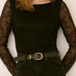BELLA LONG SLEEVE LACE TOP