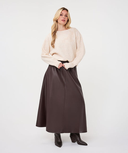 JETT LEATHER SKIRT