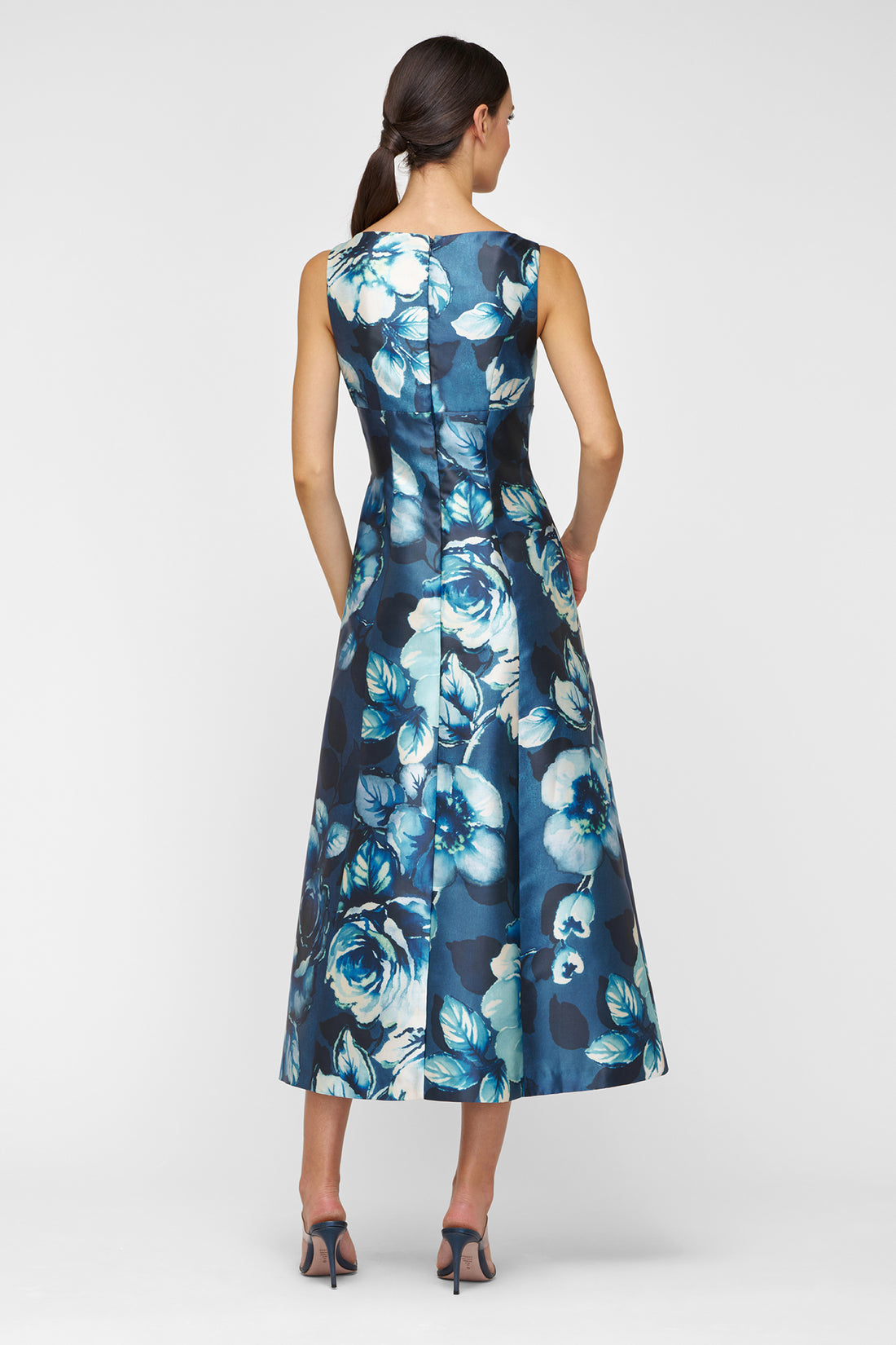 JUNE TEA LENGTH FLORAL DRESS