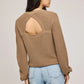 MAXINE OPEN BACK SWEATER GF-3079