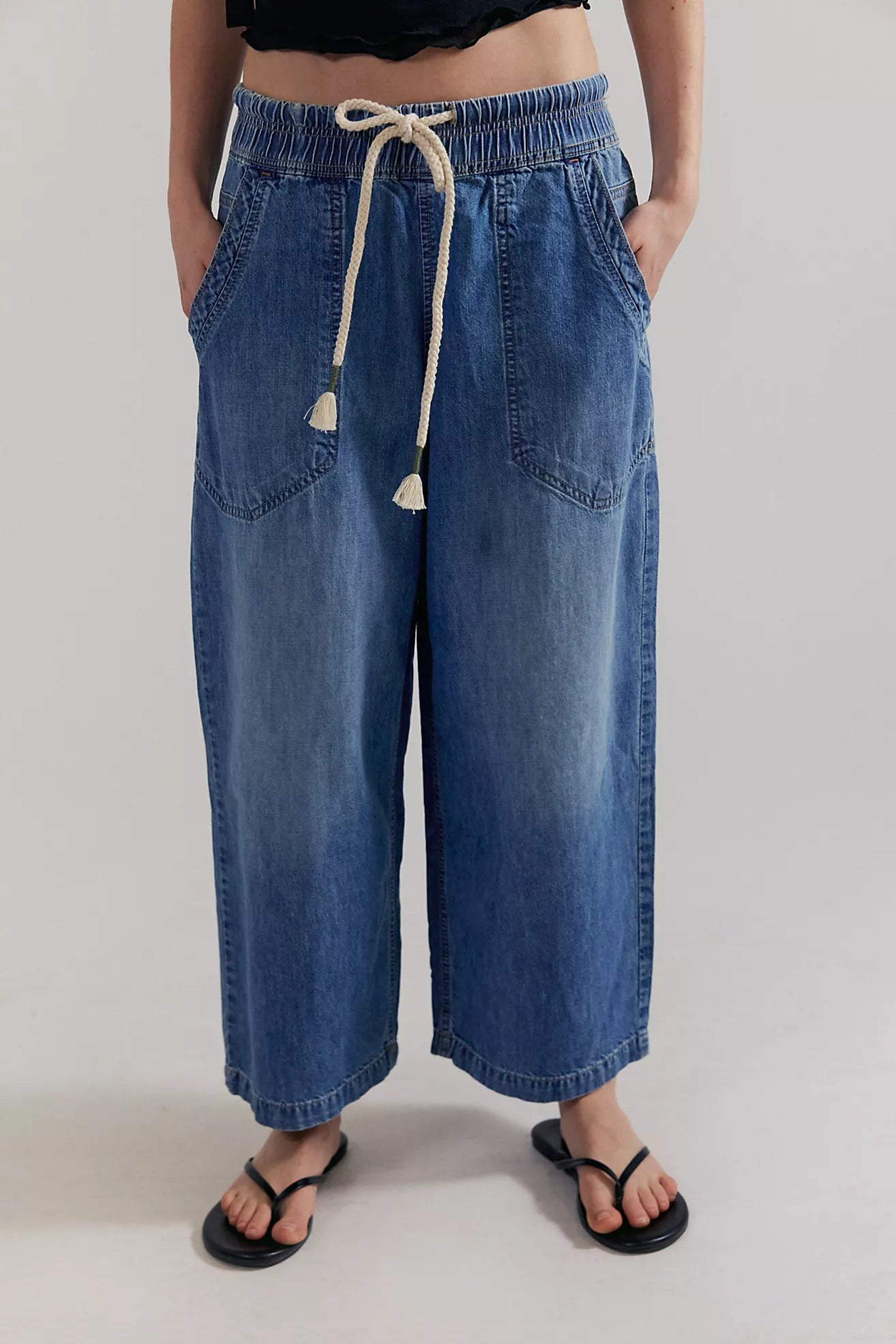 EASY PEASY PULL ON JEANS BY FREE PEOPLE
