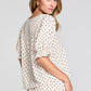 PRESLEE POLKA DOT TOP