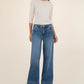 MAYA HIGH RISE WIDE LEG W/BACK DARTS
