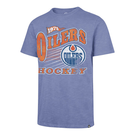 OILERS GAME WORN SLUB TEE