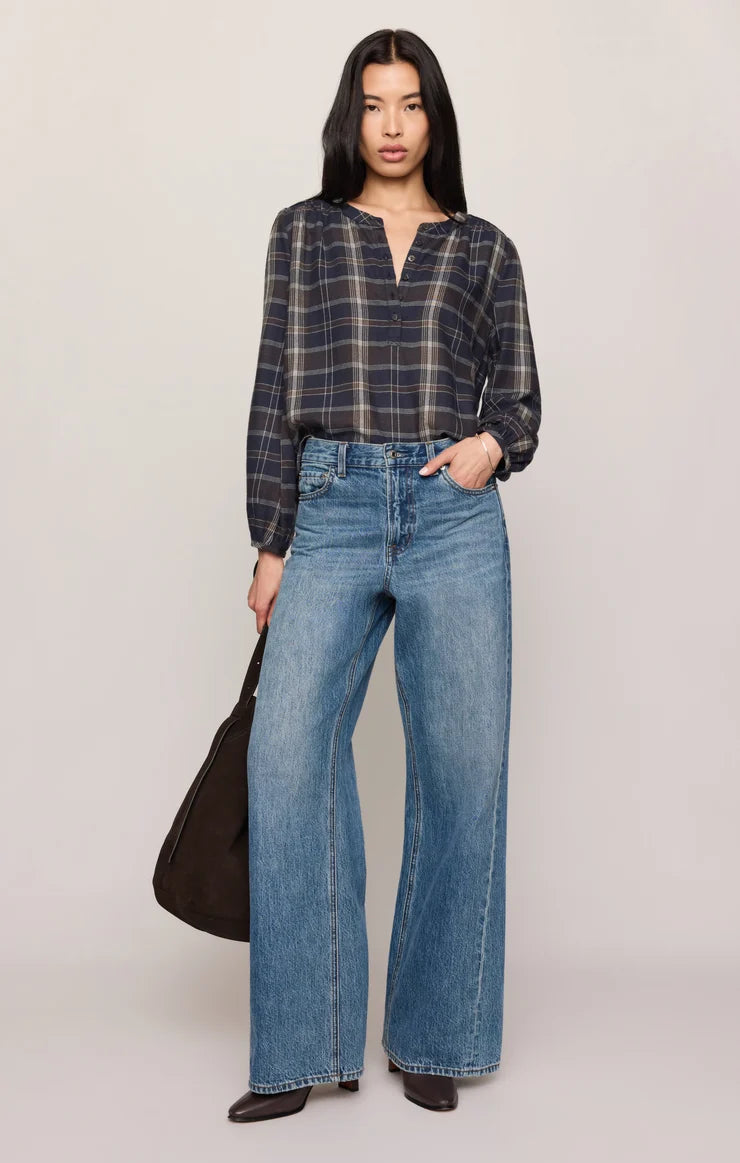 AUTUMN PLAID BUTTON UP