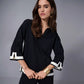 COLOR BLOCK SWEATER TOP 253909