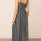 ASTORIA CHECKED DRESS