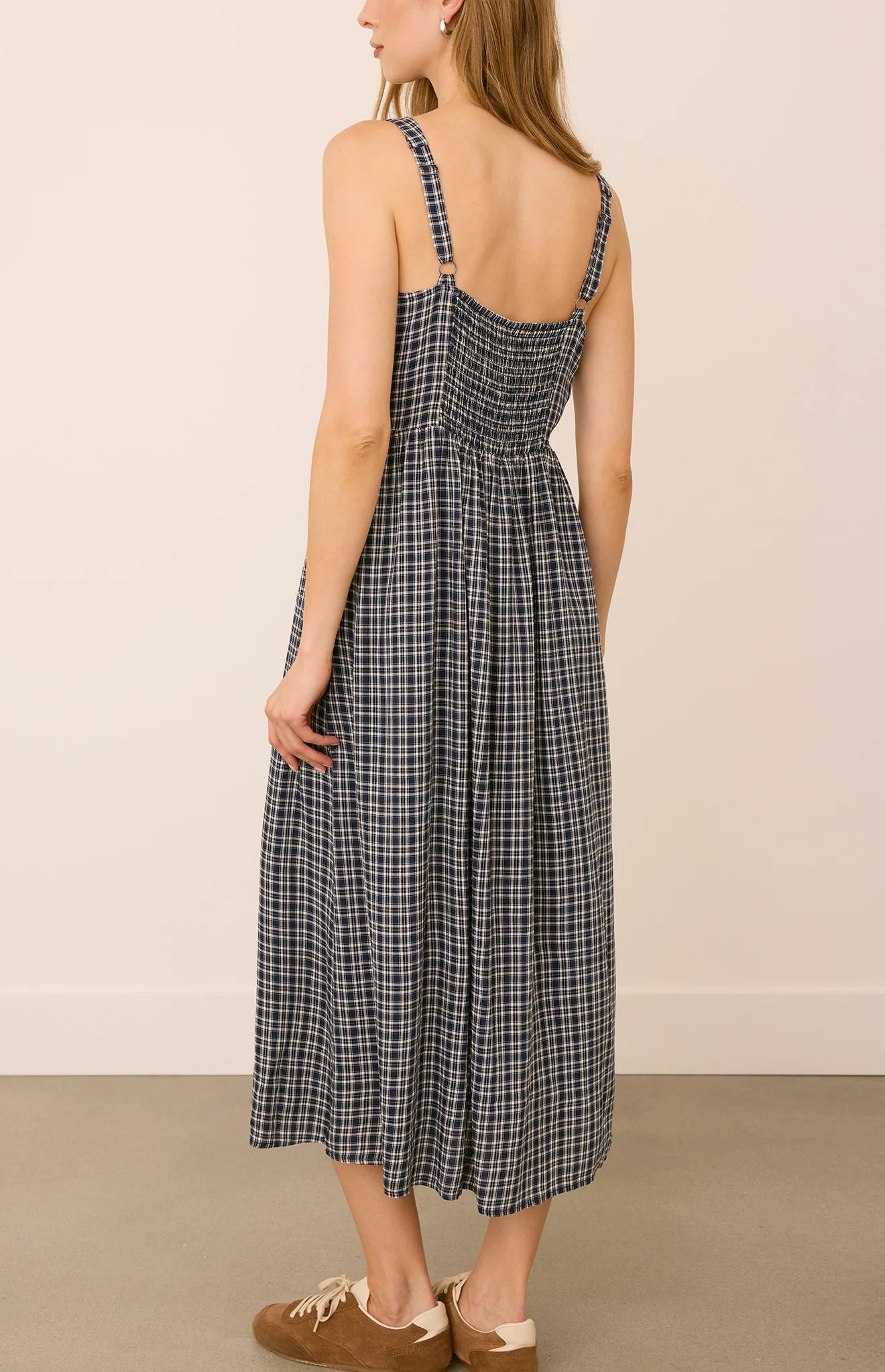 ASTORIA CHECKED DRESS