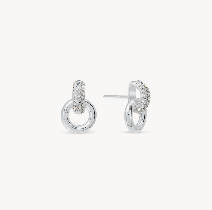 HILL BERG AND BERK INTERLOCK EARRINGS