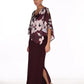 LYMAN KNIT LONG OVERLAY GOWN