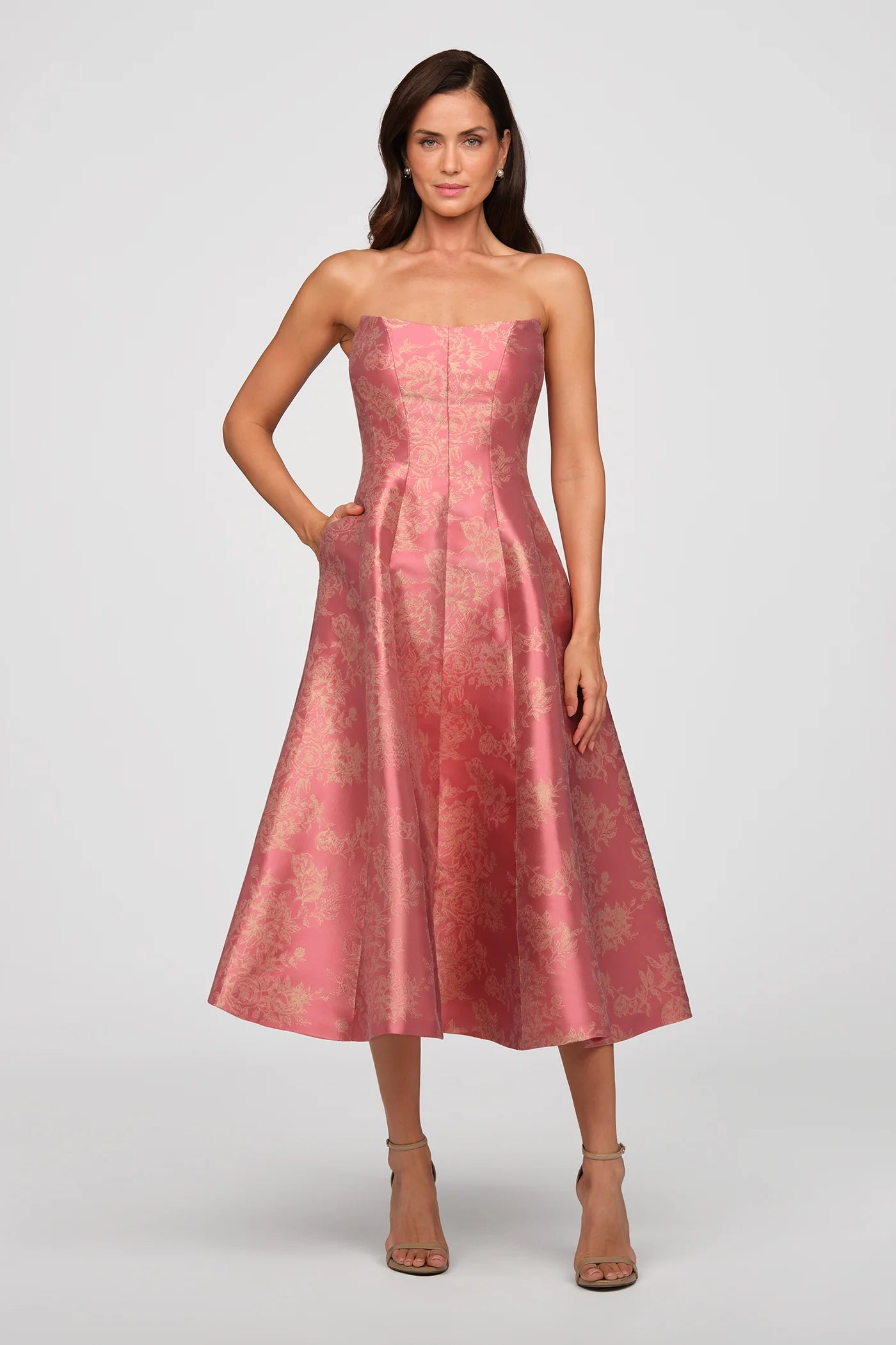 QUINCY TEA LENGTH DRESS