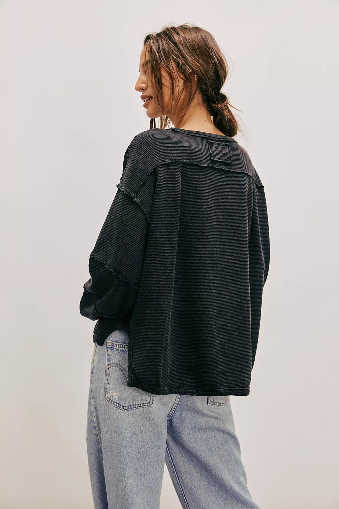 TOTAL ECLIPSE L/S TOP BY FREE PEOPLE