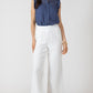THE IRIS LACE INSERT BUTON FRONT TANK