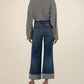 MEG HIGH RISE WIDE LEG ROLL UP