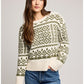 CYPRESS PATTERNED SWEATER