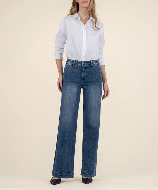 JEAN HIGH RISE WIDE LEG KP2147MA1