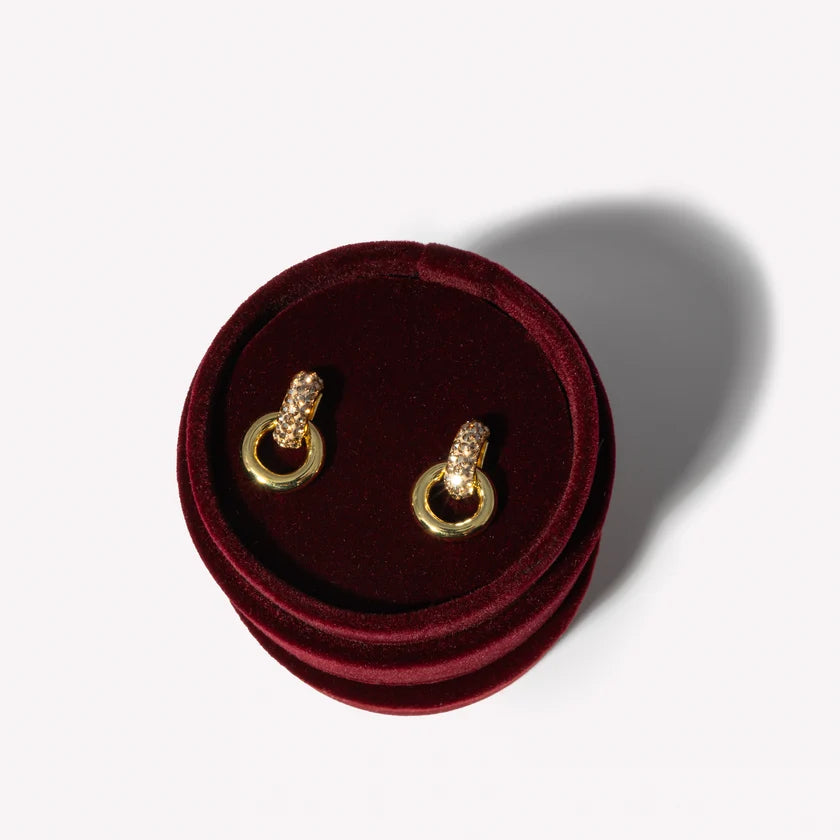 HILL BERG AND BERK INTERLOCK EARRINGS