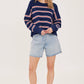 ECHO  DROP SHOULDER SWEATER GF-3093