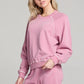 ROSEBUD EMBRODIERED HEART SWEATSHIRT S3479