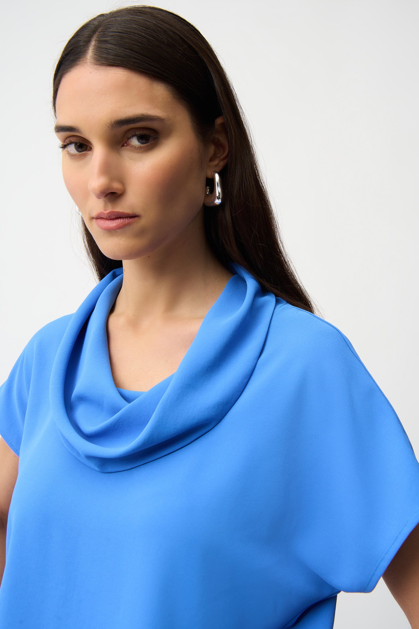 COWL NECK RELAXED PULLOVER