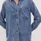 ATTICUS DENIM BUTTON UP SHIRT