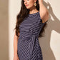 MAXI DRESS W FRONT TIE BELT 2025O