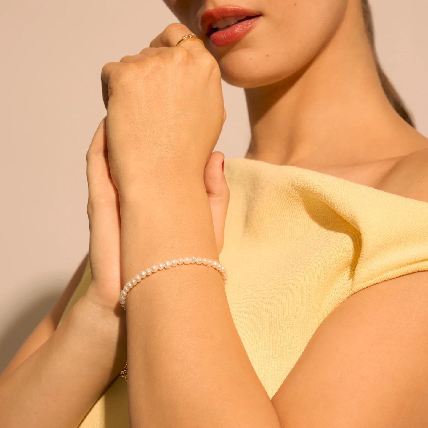 HILLBERG AND BERK PEARL BRACELET