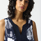 WOVEN SLEEVELESS A LINE TOP 242233