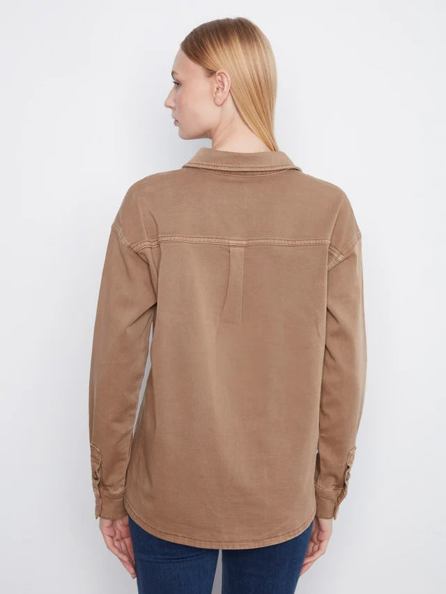 THE COLTON TWILL LONG SLEEVE OVERSHIRT