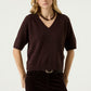 THE AIMIE V NECK S/S TOP