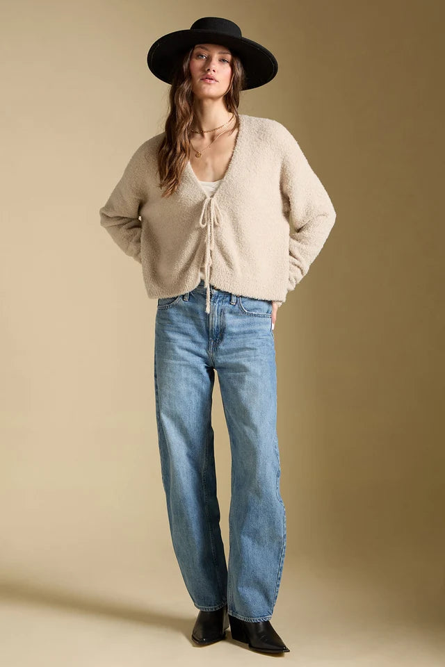 DOVERE TIE FRONT CARDIGAN