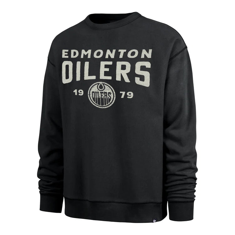 OILERS DUSTED WINDSOR RIVER CREWNECK