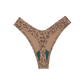 HUHA PATTERNED DIPPED THONG