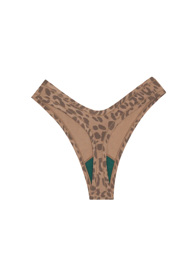 HUHA PATTERNED DIPPED THONG