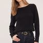 RAMONA TWIST BACK SWEATER