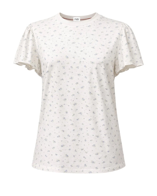 COLETTE PUFF FLORAL TEE