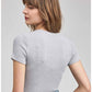 TATE S/S RIBBED TOP