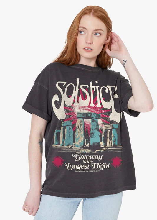 SOLSTICE BOYFRIEND TEE  SU325-110