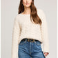 LORENZO CHUNKY ROUND NECK SWEATER