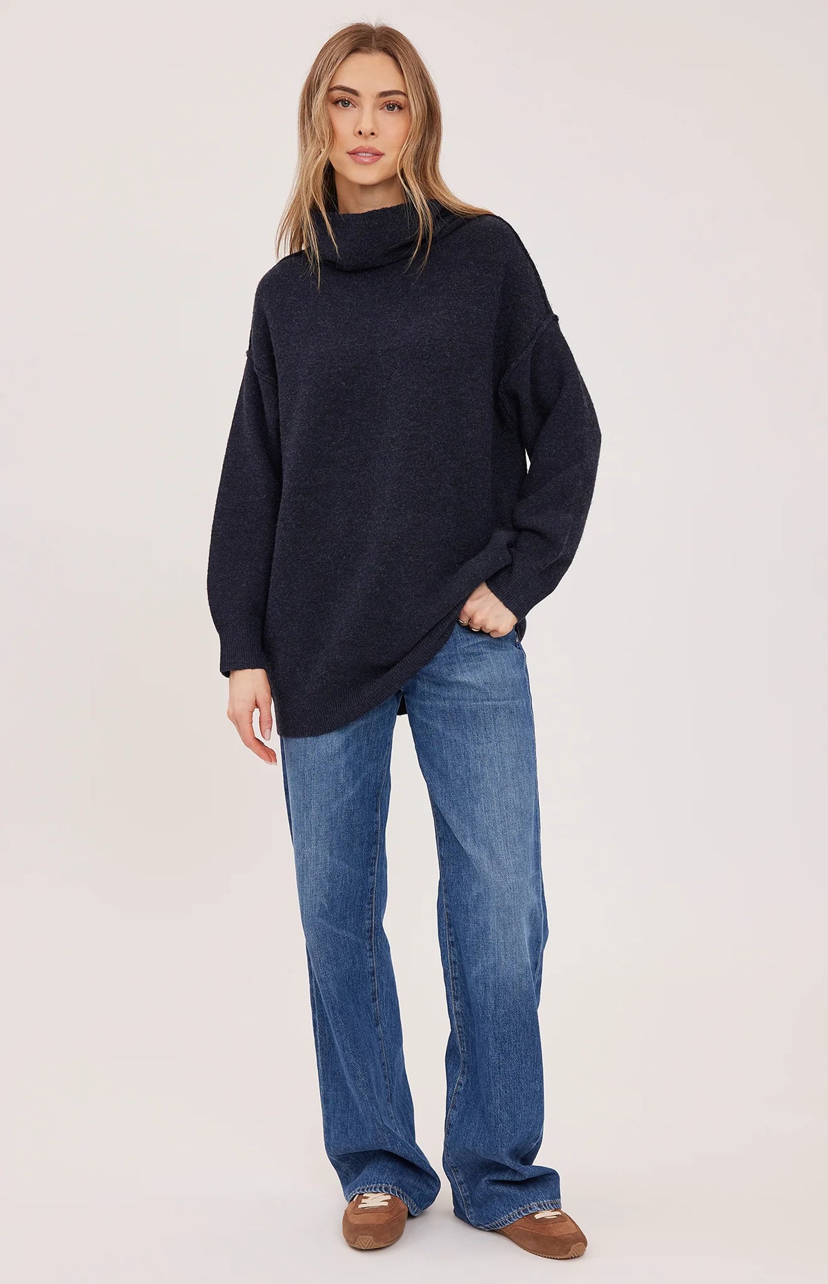 ASTRID MOCK NECK SWEATER