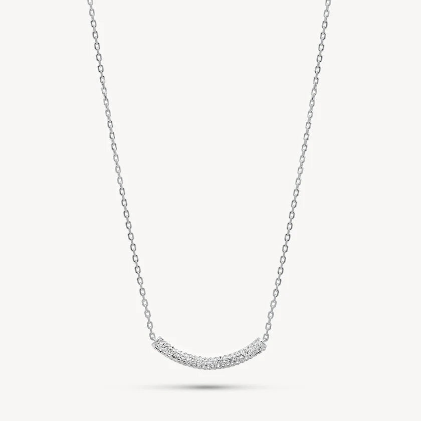 HILLBERG AND BERK SPARKLE BAR NECKLACES