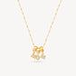 HILLBERG AND BERK PAVE MOM NECKLACE