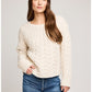 LORENZO CHUNKY ROUND NECK SWEATER